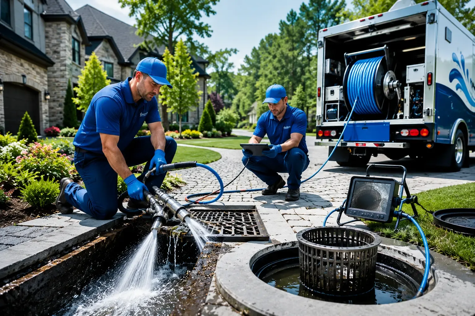 Local outdoor drain cleaning professionals in Sipesville, PA